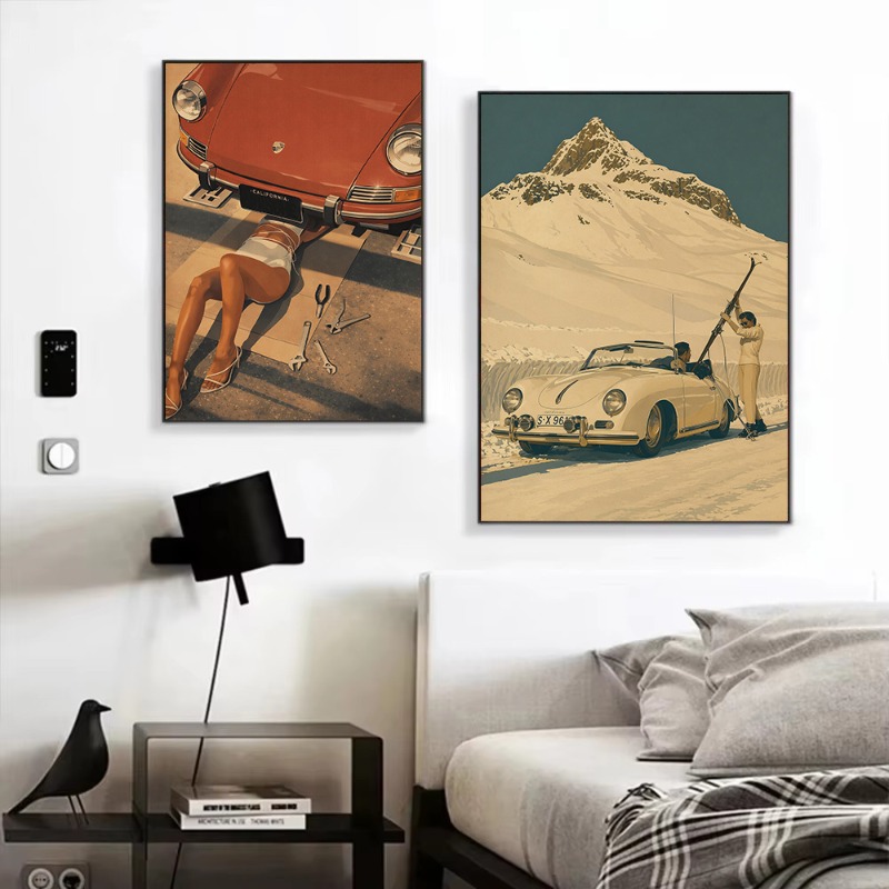 Póster de viaje de esquí alpin - Luxury Lifestyle Picture reseña y precio