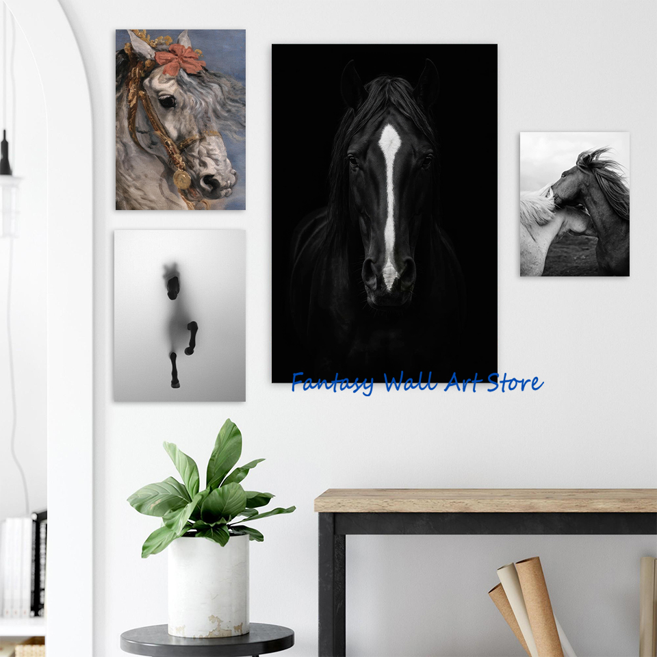Fotografías de Caballos Negros - Luxury Lifestyle Picture reseña y precio